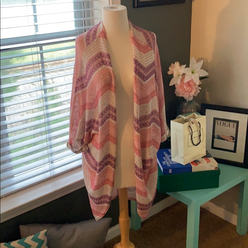 Striped Summer Cardigan